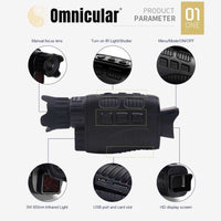 Omnicular® Night Vision Recorder