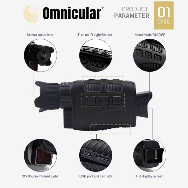 Omnicular® Night Vision Recorder